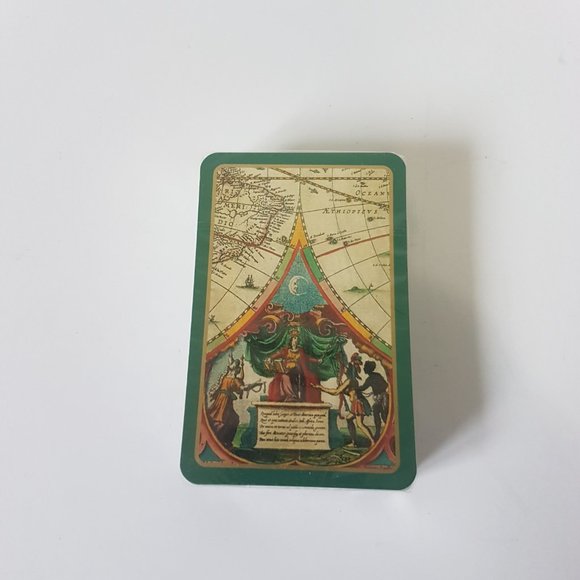 CASPARI Bridge Ensemble Double 2 Deck Cards Score Pad World Map Huntington+ 130 - Picture 15 of 16